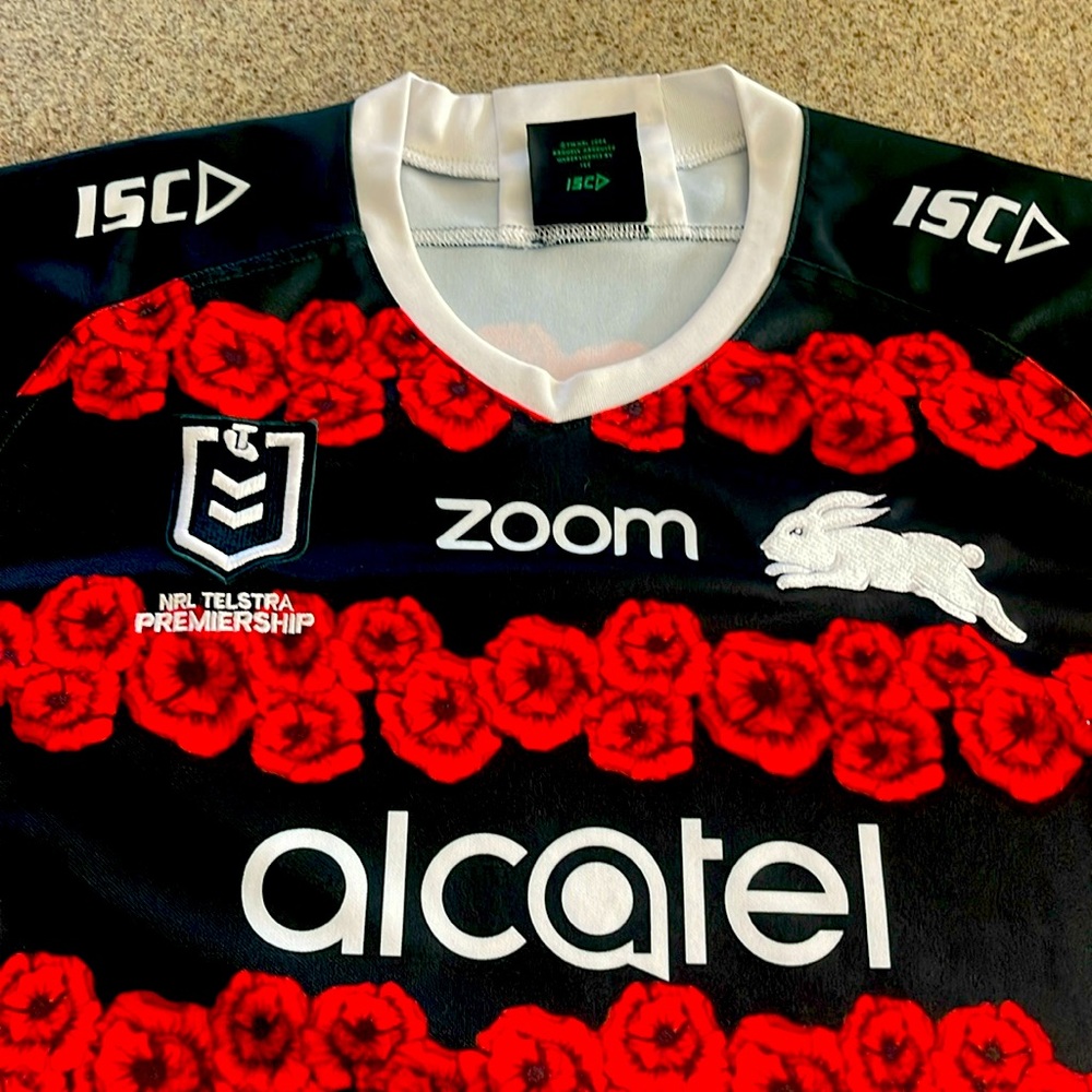 South Sydney Rabbitohs NRL Telstra Premiership Rugby Jersey